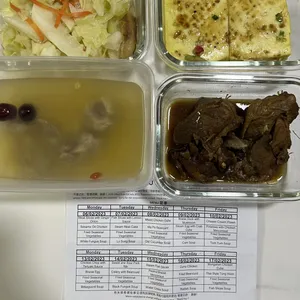 Dinner Tingkat (20 Days, 3 Dishes + Soup OR 4 Dishes)