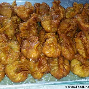 Golden Honey Prawn Wanton