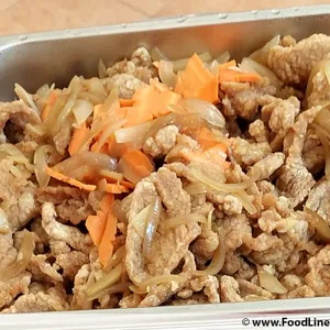 姜葱猪肉 Pork w/ Onion and Ginger
