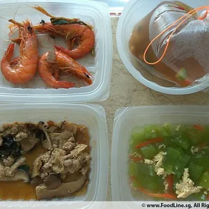 Lunch Tingkat (20 Day, 3 Dishes + Soup OR 4 Dishes)