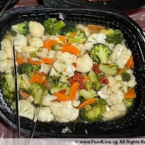 Stir Fry Cauliflower and Broccoli (Veg)