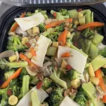 Broccoli w Pacific Mushroom 鲍贝西兰花
