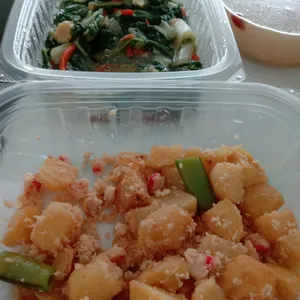 Tingkat - 3 Dishes + 1 soup/ 4 Dishes  (20 days)(Lunch)