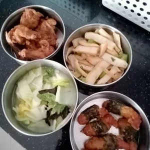 Lunch/Dinner Tingkat (5 Days, 3 Dishes + Soup OR 4 Dishes)