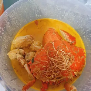 Signature Salted Egg Crab (Size: Small (0.8kg to 1kg))