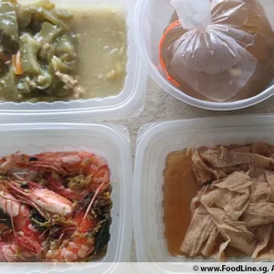 Lunch Tingkat (20 Day, 3 Dishes + Soup OR 4 Dishes)