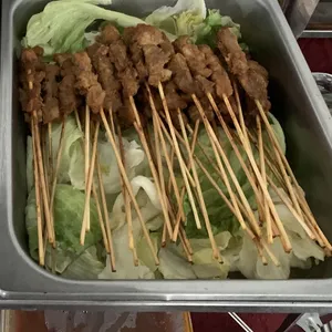 Chicken Satay w Peanut Sauce