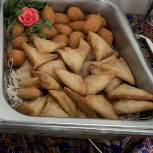 Breaded Crab Claw & Curry Samosa
