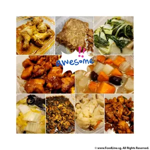 Lunch/Dinner Tingkat (5 Days, 3 Dishes + Soup OR 4 Dishes)