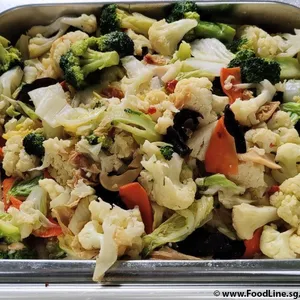 Luo Han mixed vegetables 炒罗汉菜