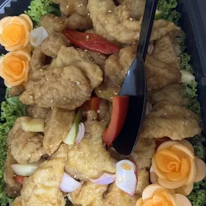 Sweet & Sour Fried Fish Fillet 酸甜鱼片