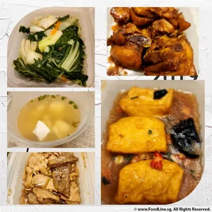 Lunch/Dinner Tingkat (5 Days, 3 Dishes + Soup OR 4 Dishes)