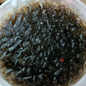 Longan With Grass Jelly