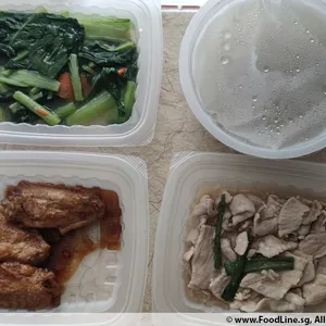 Lunch Tingkat (20 Day, 3 Dishes + Soup OR 4 Dishes)