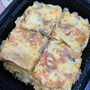 Foo Yong Chicken Sausage Egg