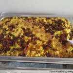 Thai Style Fried Rice served with Chicken Floss 泰式香炒饭配鳮肉松