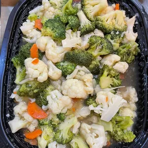 Stir Fry Cauliflower and Broccoli (Veg)