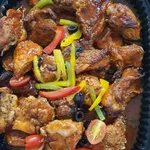 Roasted Chicken Chop with BBQ Sauce
