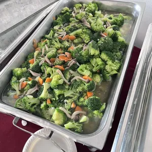 Broccoli with Bai Ling Mushroom