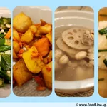 Lunch/Dinner Tingkat (5 Days, 3 Dishes + Soup OR 4 Dishes)