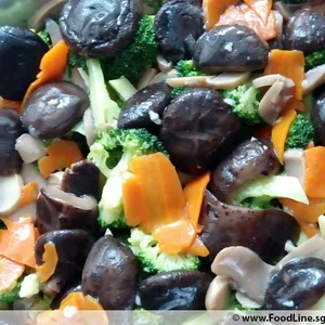 Broccoli w/ Mushroom • 双菇兰花(Chef's Recommended)