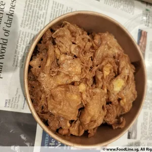 Tiffany Tahu Goreng with Egg, Homemade Sauce