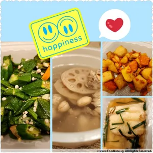 Lunch/Dinner Tingkat (5 Days, 3 Dishes + Soup OR 4 Dishes)