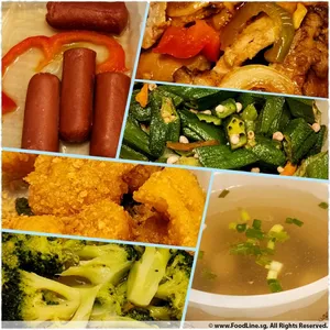 Lunch/Dinner Tingkat (5 Days, 3 Dishes + Soup OR 4 Dishes)