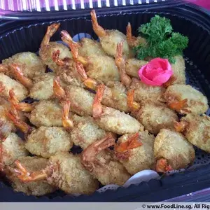 蝴蝶虾 Crispy Butterfly Prawn (New)
