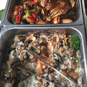 香菇烩扒鸭 Braised Duck w/ Mushroom