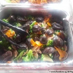 Broccoli w/ Mushroom • 双菇兰花(Chef's Recommended)