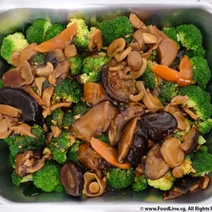 香菇西兰花 Broccoli w/ Chinese Mushroom