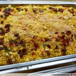 Thai Style Fried Rice served with Chicken Floss 泰式香炒饭配鳮肉松