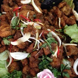 沙嗲鸡丁 Stir Fried Chicken w/ Satay Sauce