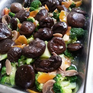 Broccoli w/ Mushroom • 双菇兰花(Chef's Recommended)