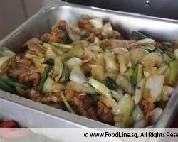 Fish w/ Spring Onion 姜葱鱼片 | Customer Photo | Fu Kwee Caterer Pte Ltd