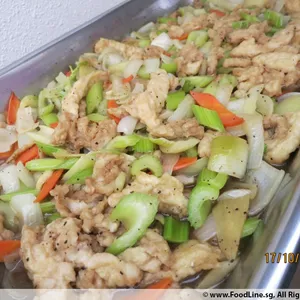 Sliced Fish with Spring Onion & Ginger Concoction 姜葱鱼片