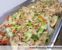 Sliced Fish with Spring Onion & Ginger Concoction 姜葱鱼片 | Customer Photo | Yeh Lai Siang Catering Service