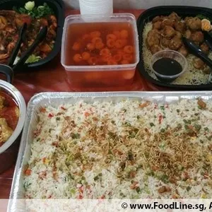银鱼炒饭 Fried Rice w/ Silver Fish