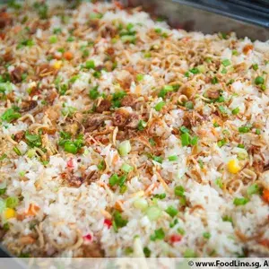 银鱼炒饭 Fried Rice w/ Silver Fish (New)