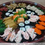 1x Assorted Sushi Platters (50pcs) @$35