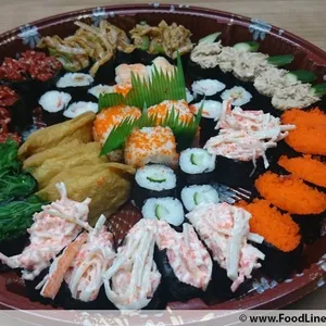 1x Assorted Sushi Platters (50pcs) @$35