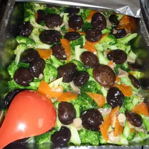 Broccoli w/ Mushroom • 双菇兰花(Chef's Recommended)