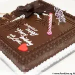1x Signature Chocolate Etoile @$45 (Weight: 2 kg +$45.00) (Qty of Big Candles: 5) (Qty of Small Candles: 5)