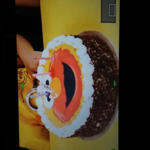 1x Elmo @$58.9 (Size : 9 Inch (12-18 pax)) (Flavours : Blackforest) (Eggless : No) (Big Candles : 1) (Small Candles : 3)