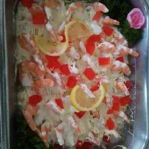 什果沙律虾球 (去壳) Salad Prawn w/ Cocktail (De-Shell)