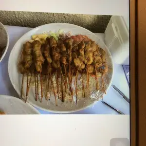 Thai Style Satay with Chicken or Beef