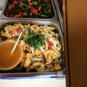 Dory Fish Filet with Mango Sauce