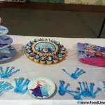1x Frozen Princess @$78.9 (Size : Premium (10.5 Inch Cake + 18 Cupcakes) +$46.00) (Eggless? : Yes) (Big Candles : 1) (Small Candles : 1)