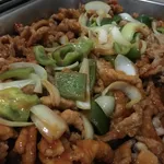 梅酱猪肉 Pork w/ Plum Sauce